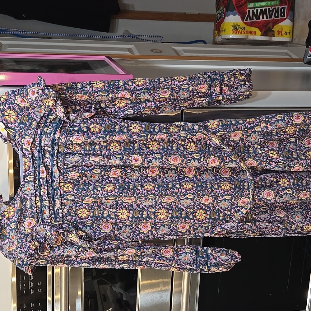 Boden dress size 8 floral and casual
